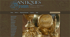 Desktop Screenshot of antiques-dream.com